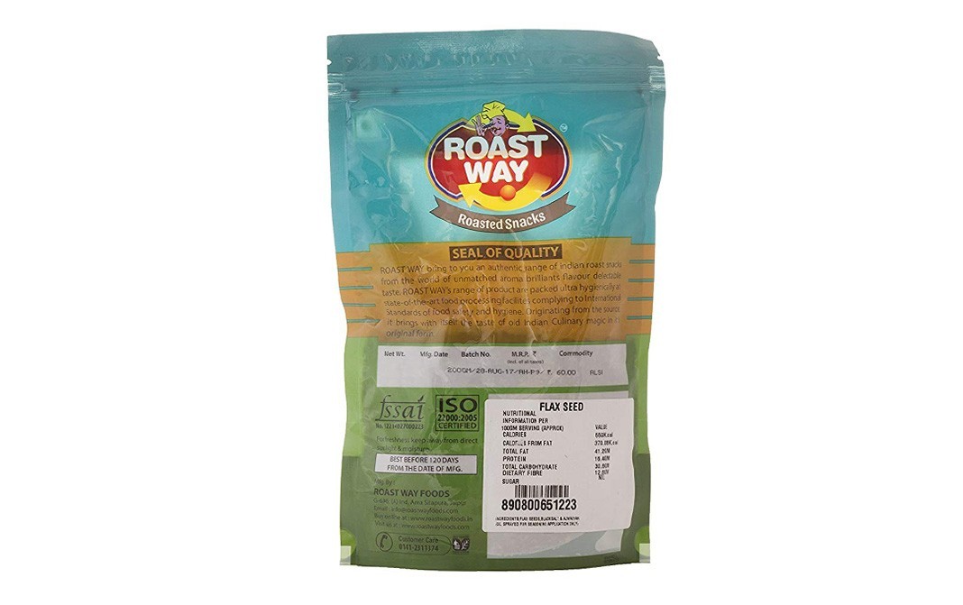 Roast Way Roasted Alsi Seeds    Pack  200 grams